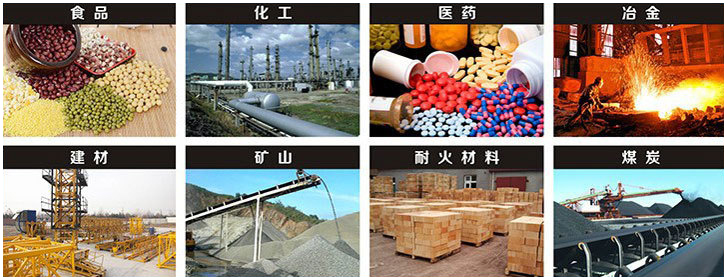 1025型多層直線振動篩適用行業(yè)