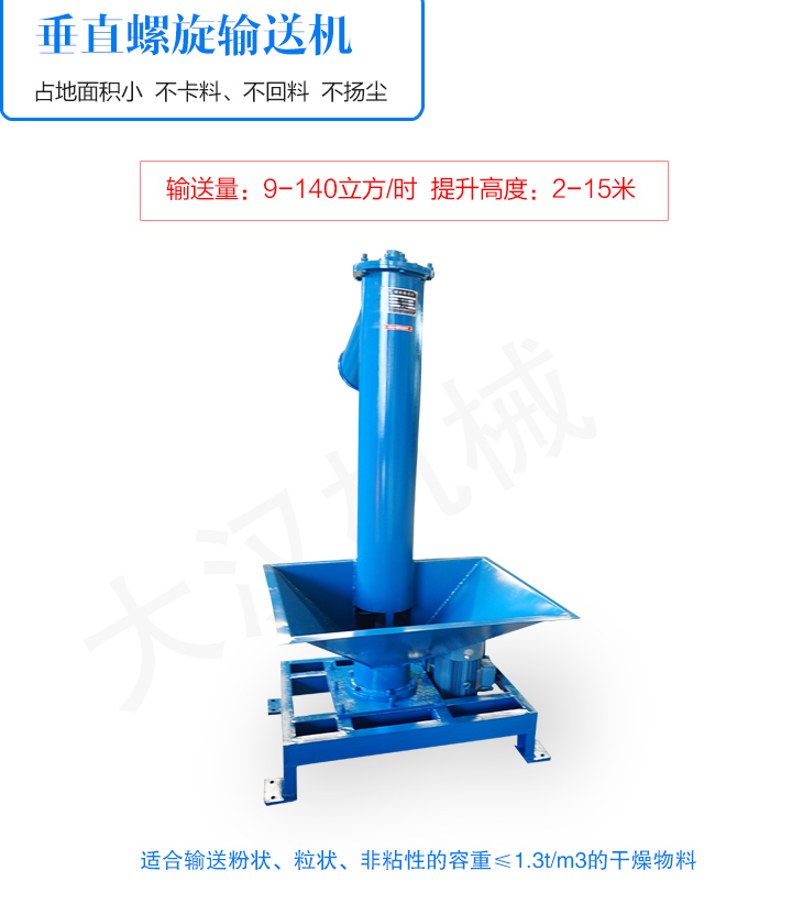 垂直螺旋輸送機介紹